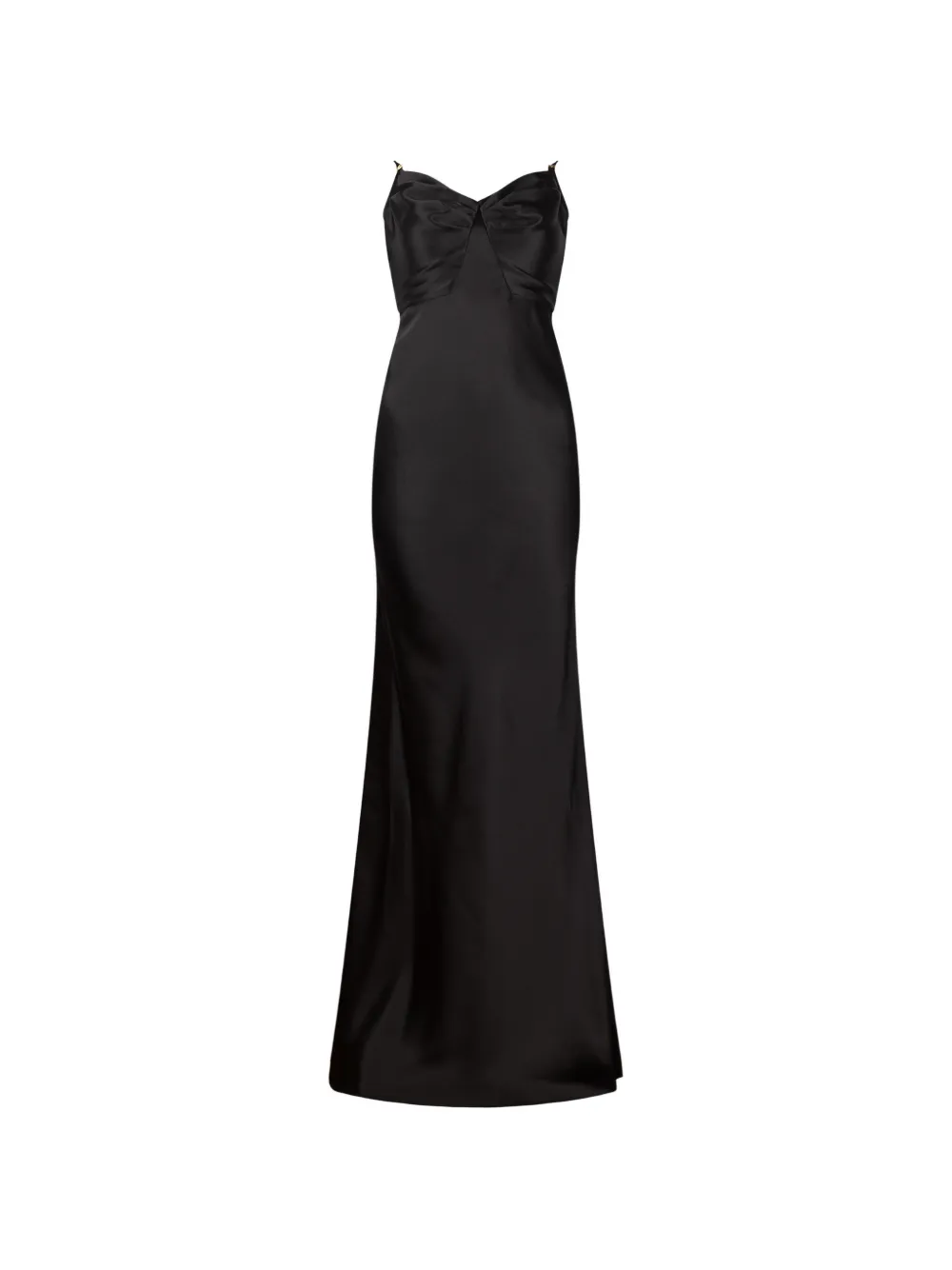 Elisabetta Franchi sleeveless maxi dress - Nero