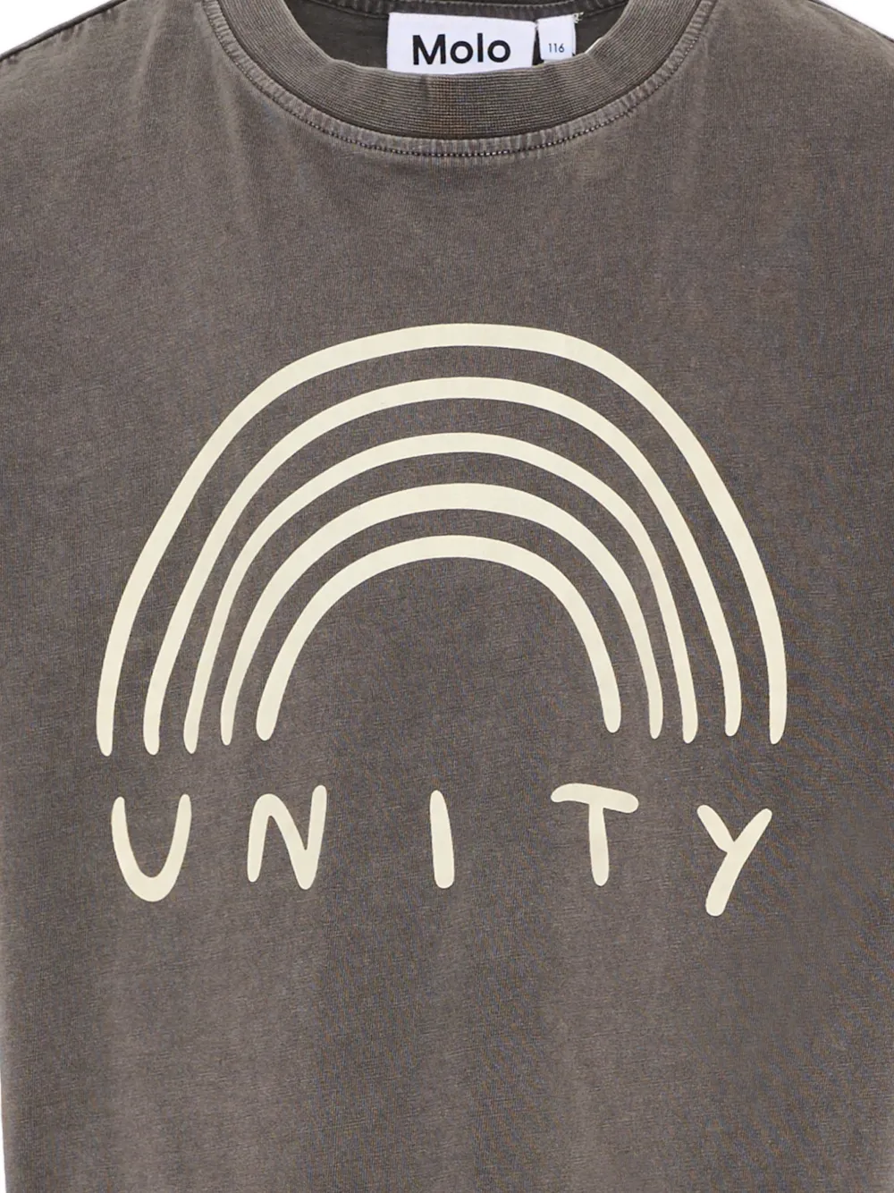  Molo Unity Rainbow T-shirt - Grey 