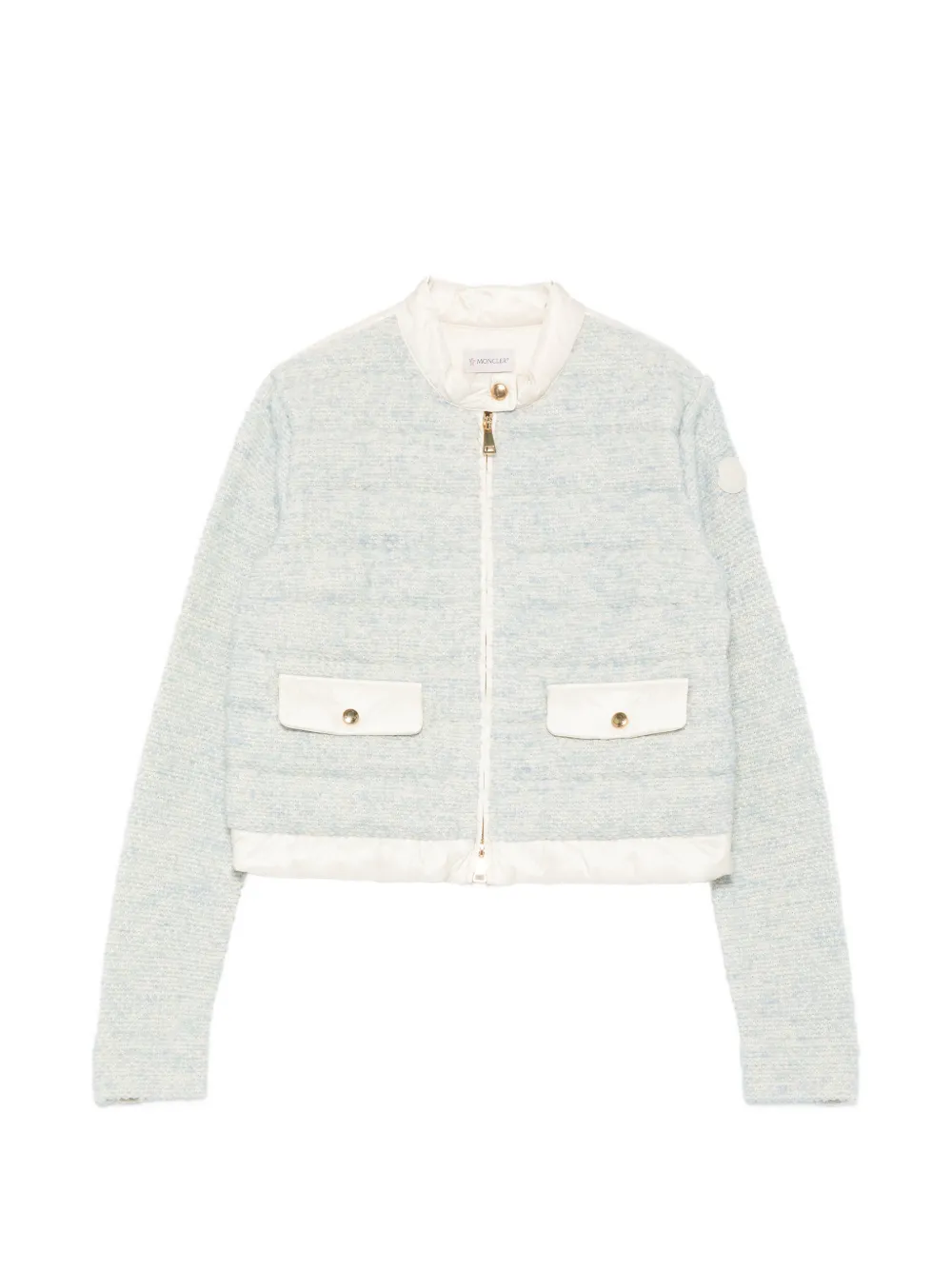 Moncler flap-pockets jacket - Blu