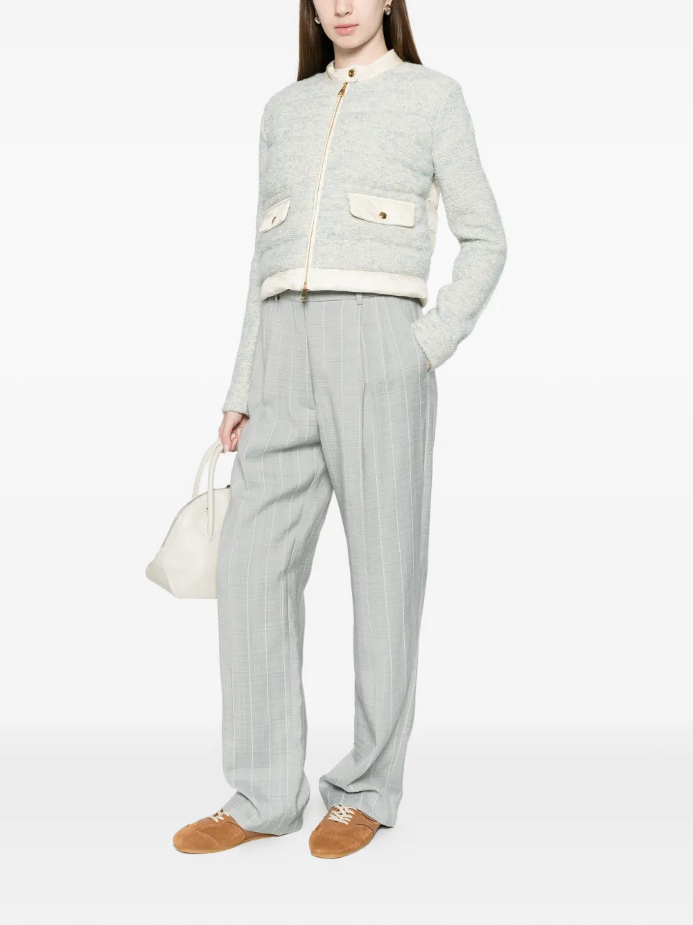  Moncler Flap-pockets Jacket - Blue 