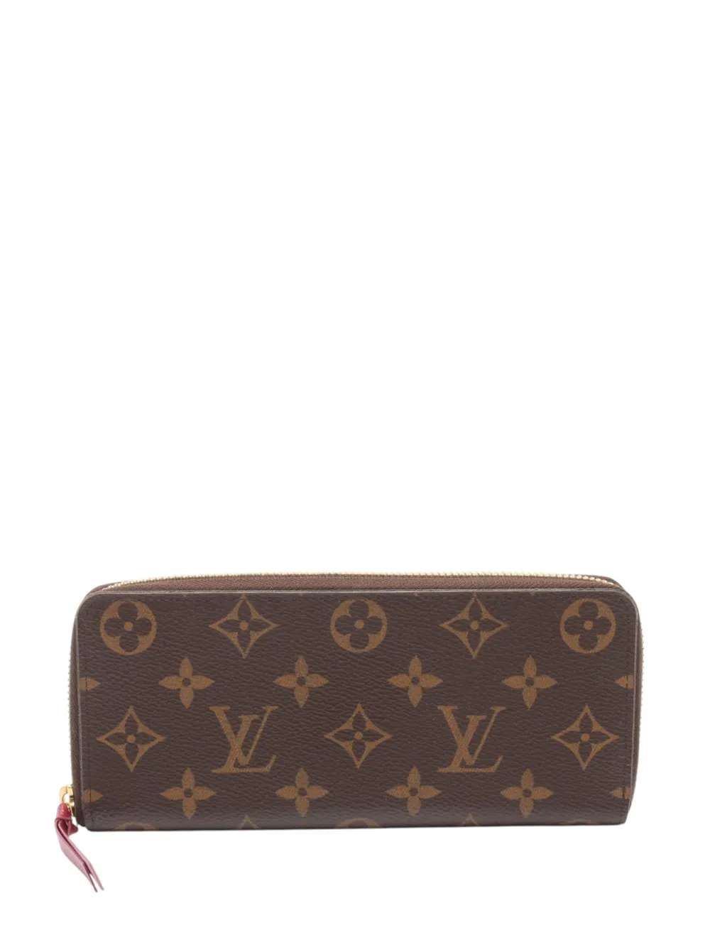 Louis Vuitton Pre-Owned 2019 Monogram Clemence Wallet long wallets - Marrone