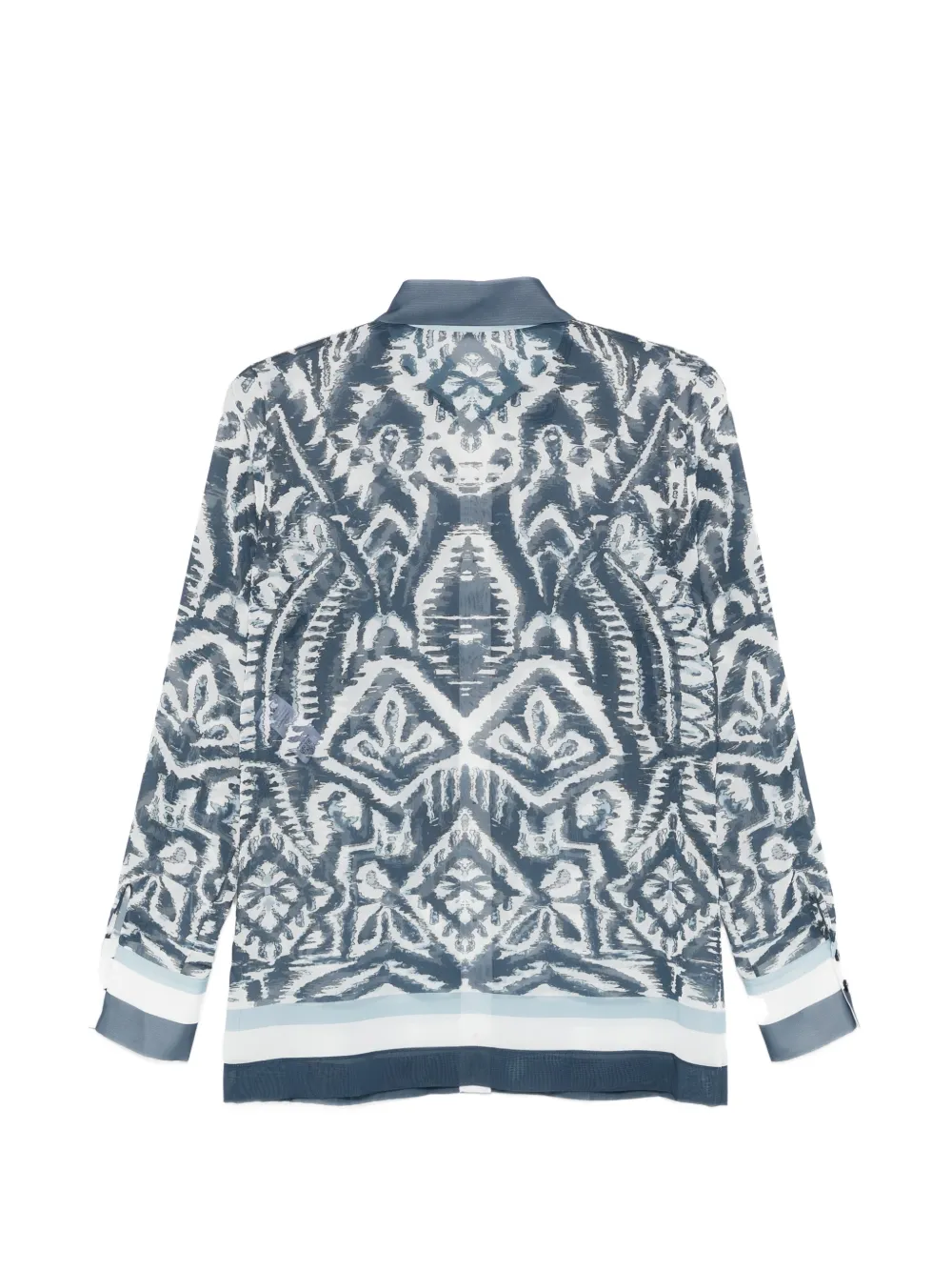 Patterned Collared Shirt
