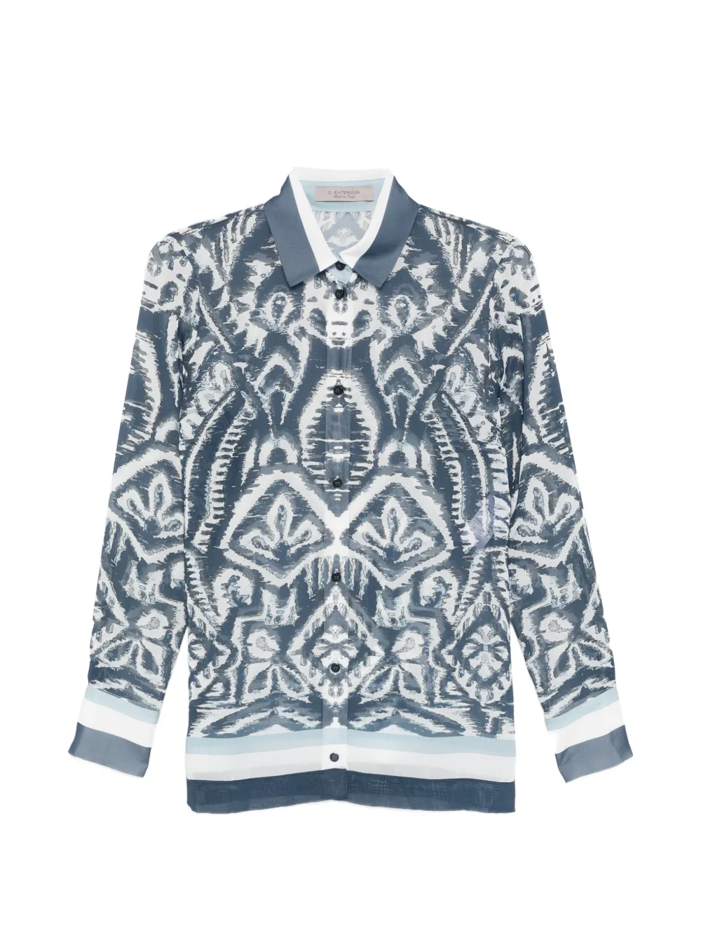 Patterned Collared Shirt