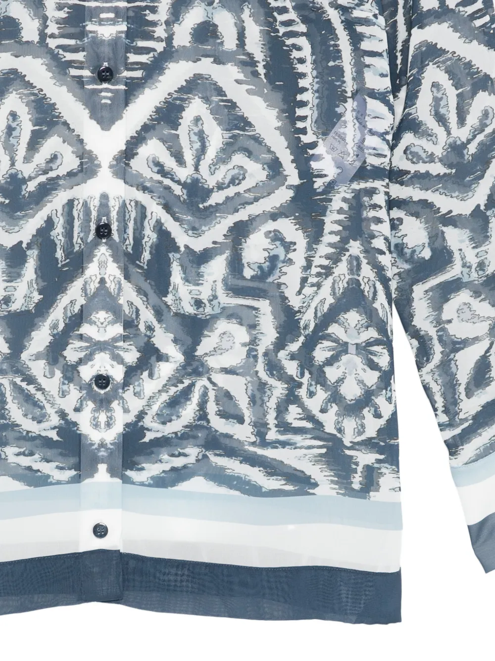 Patterned Collared Shirt