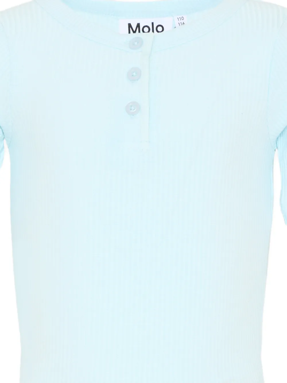  Molo Ribbed T-shirt - Blue 