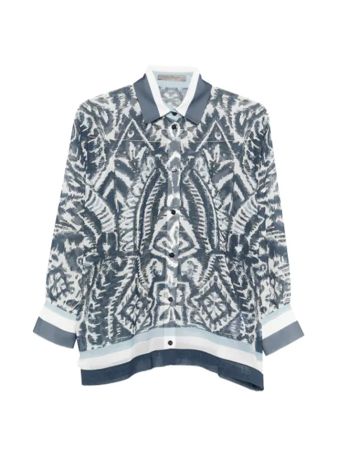 D.Exterior top estampado con botones