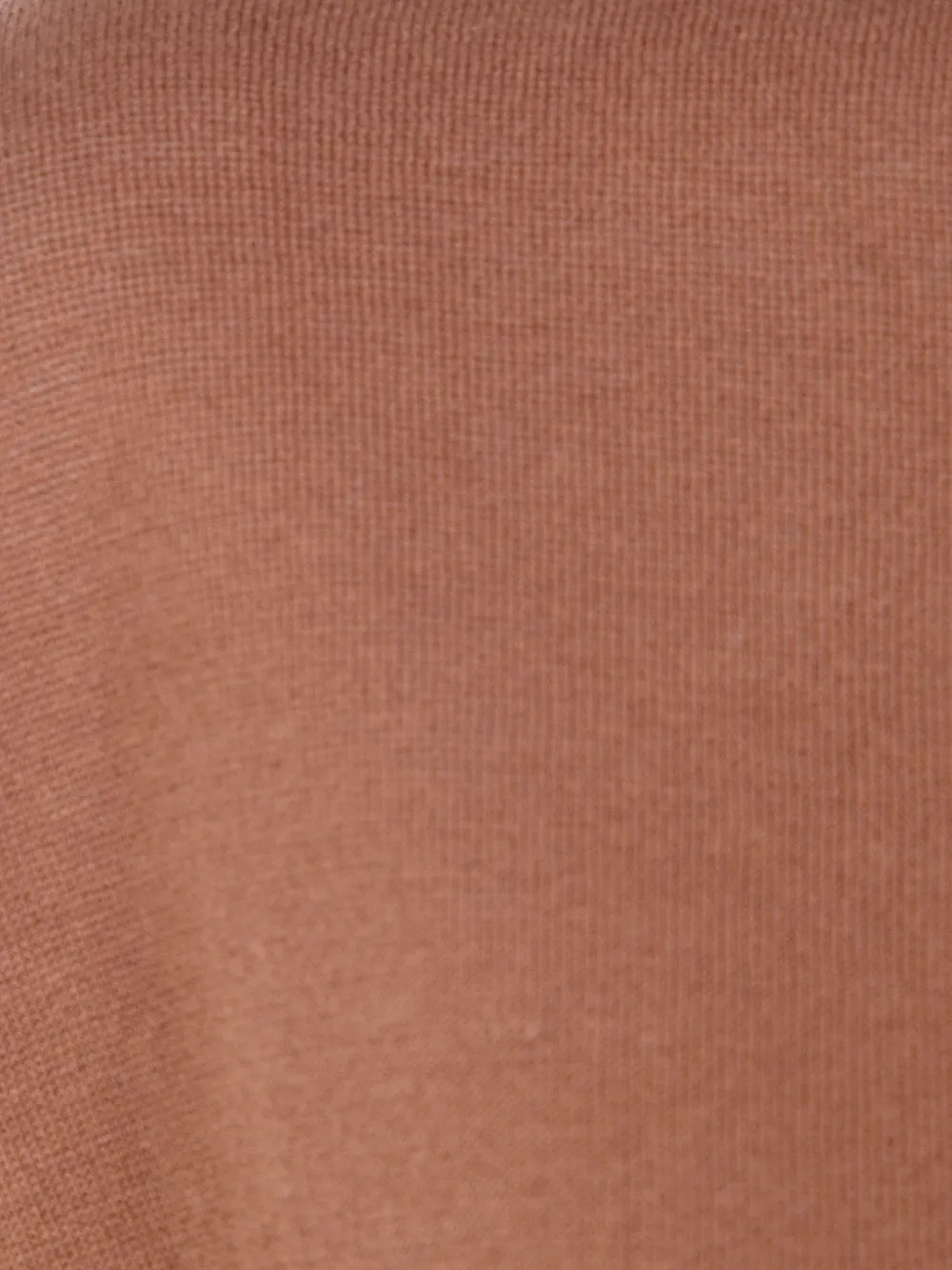  Ma'ry'ya Round-neck Fine-knit Sweater - Brown 