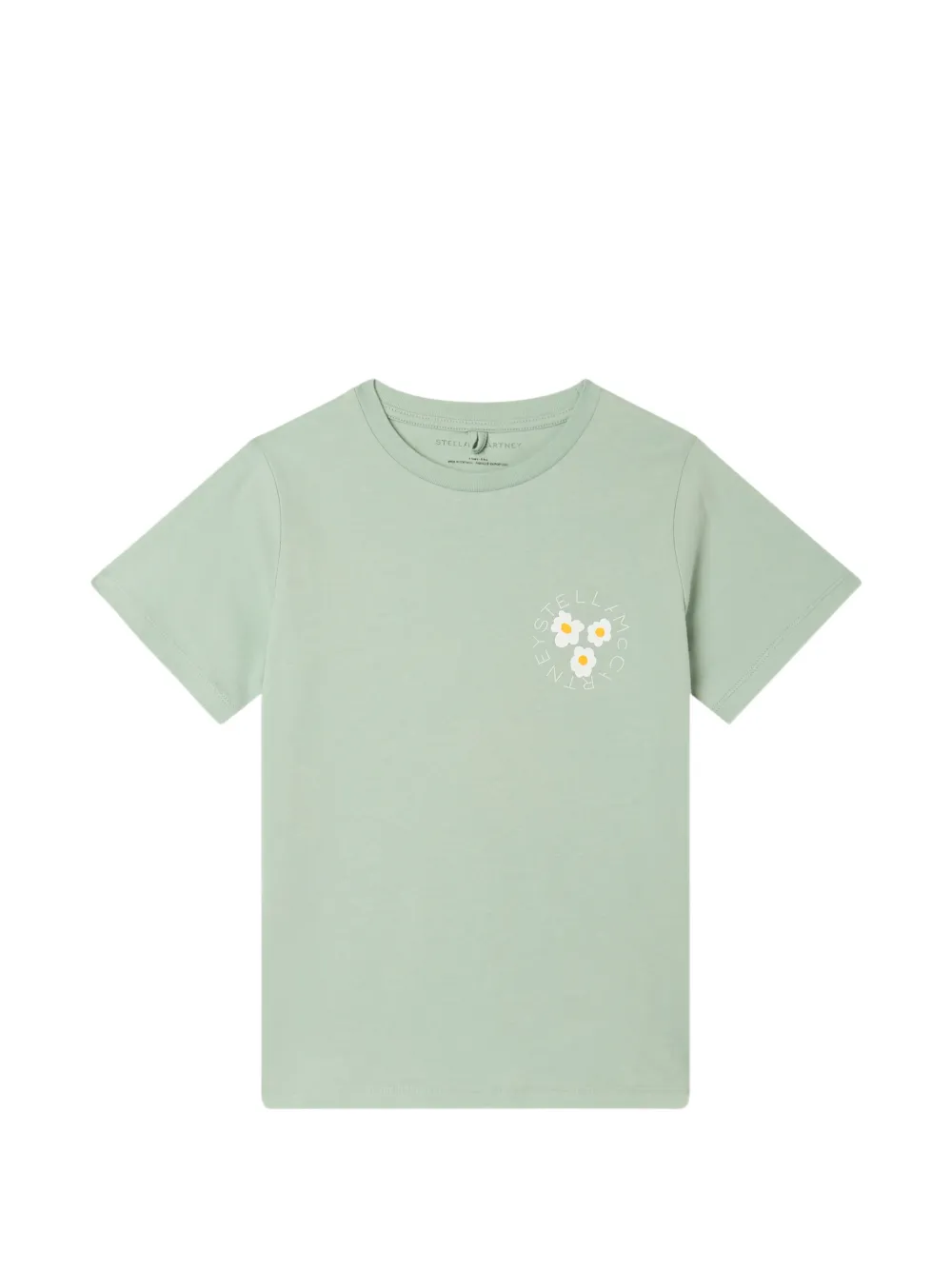 Stella McCartney Kids printed T-shirt - Verde