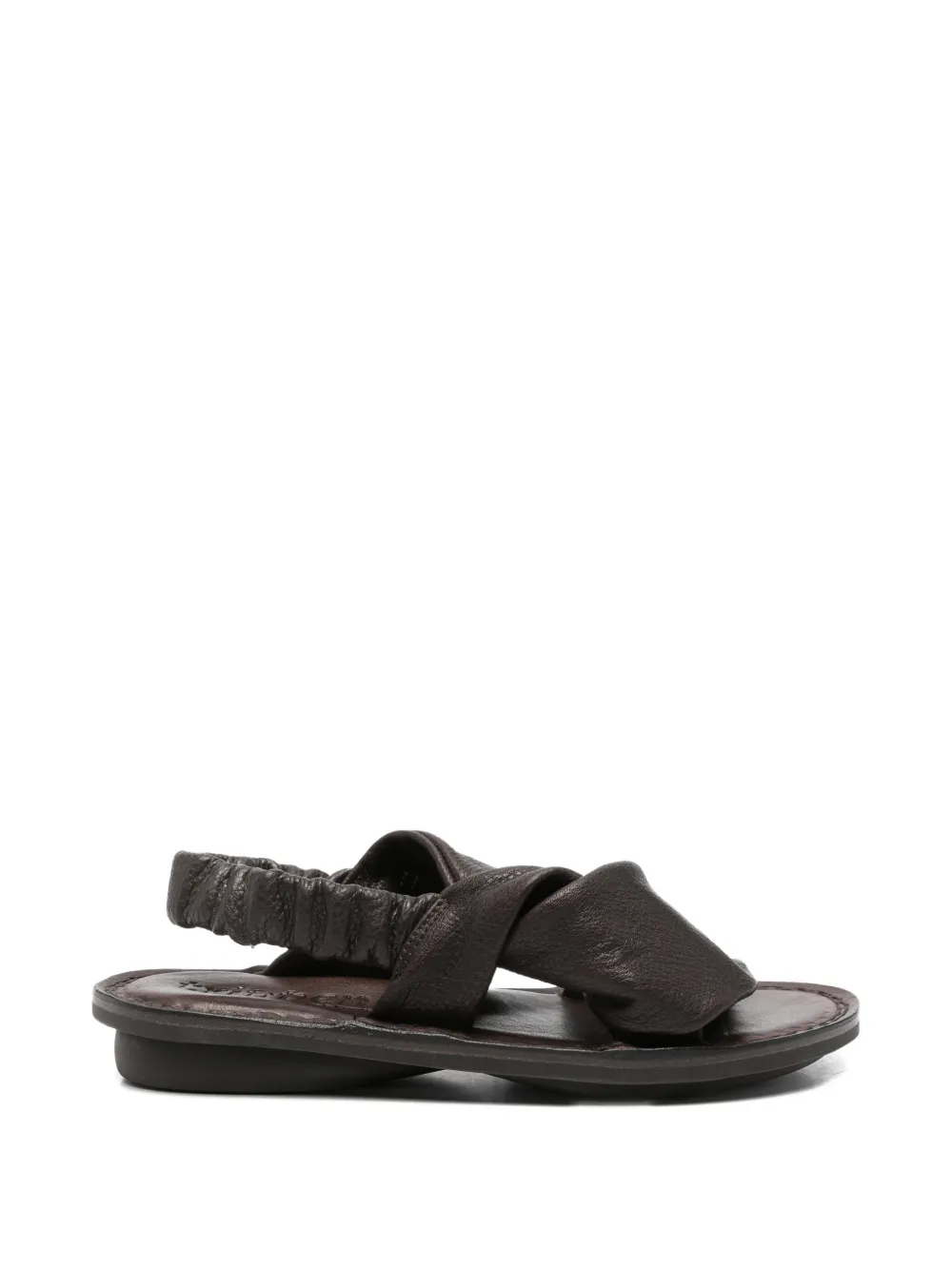 Trippen Embrace leather sandals Bruin