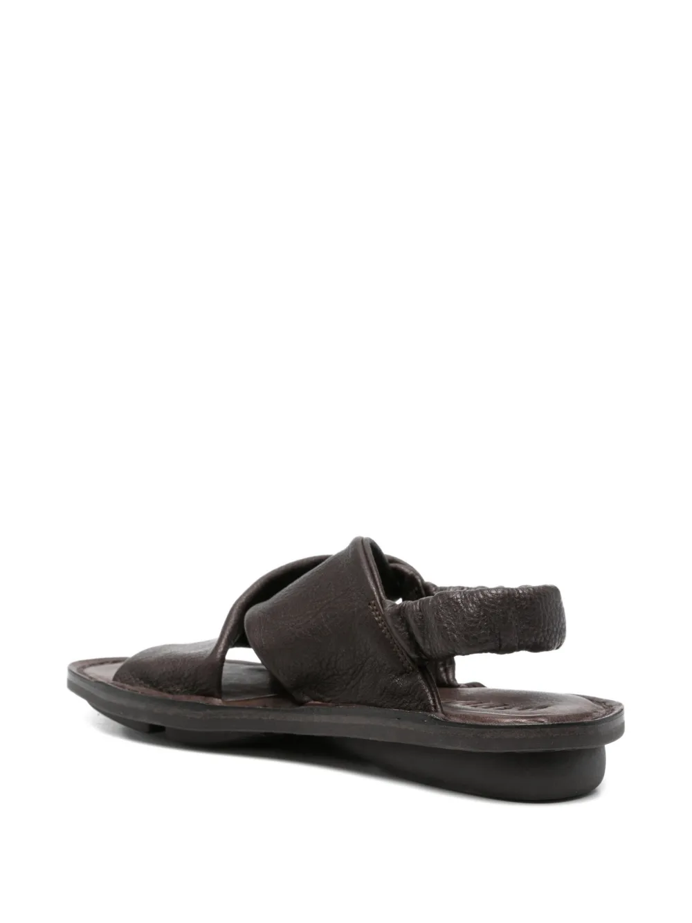 Trippen Embrace leather sandals Bruin