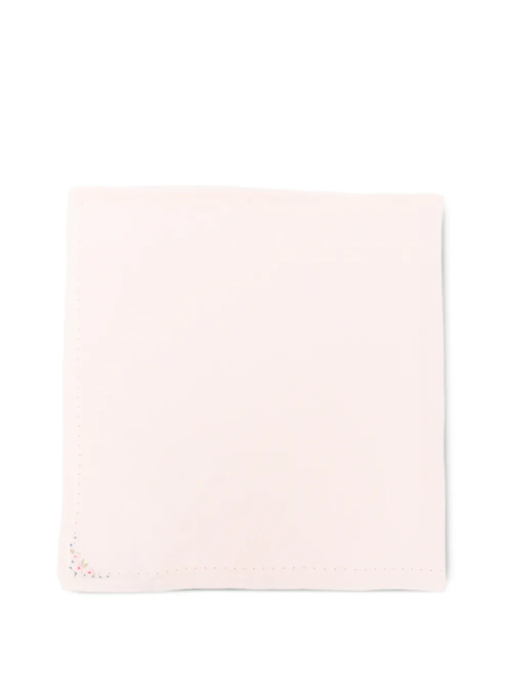 Tartine Et Chocolat floral-embroidered blanket - Rosa