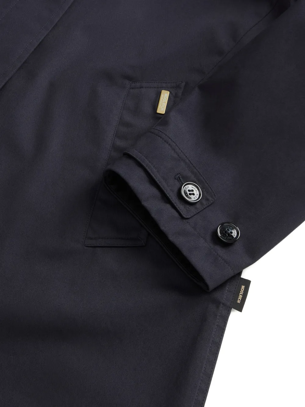  Woolrich Raglan-sleeves Coat - Blue 