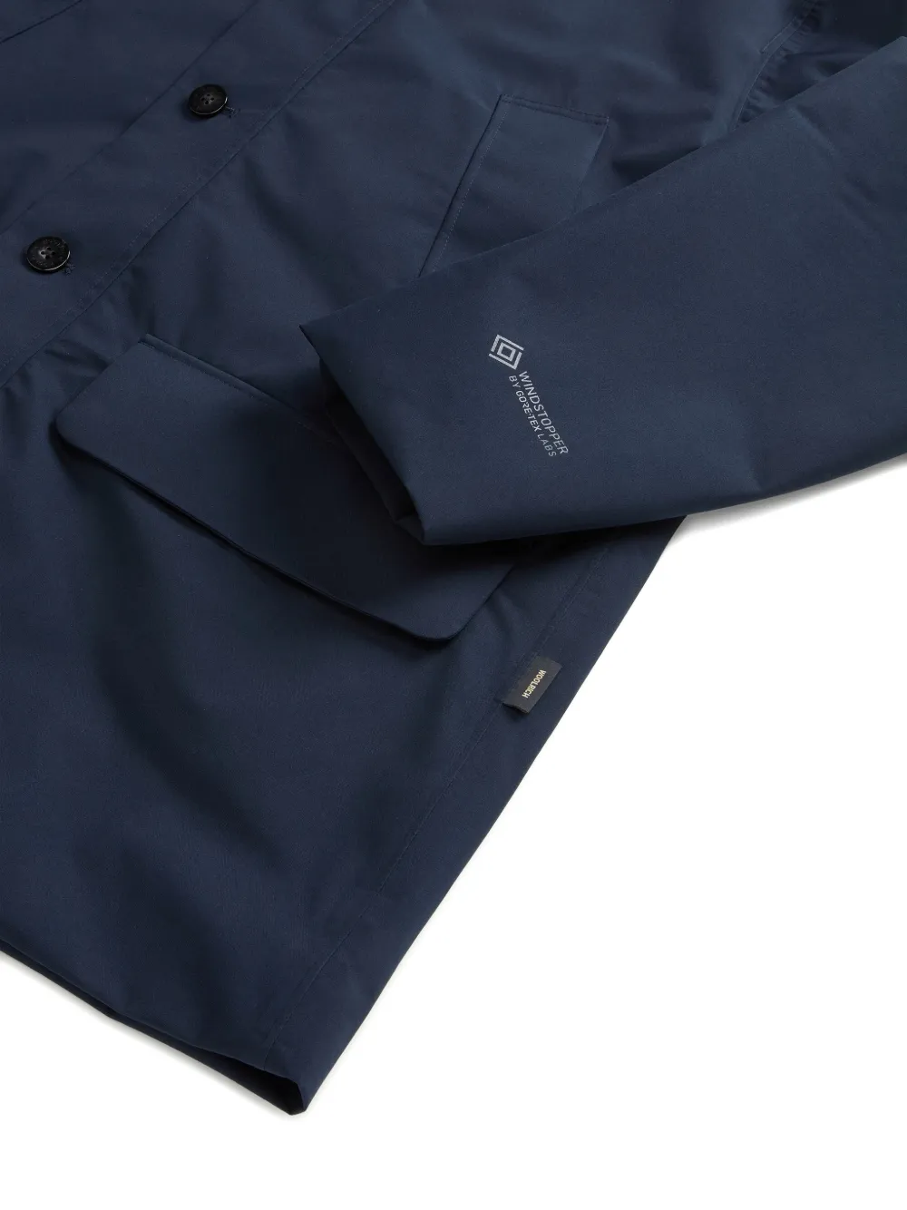 Woolrich Summer parka met capuchon Blauw