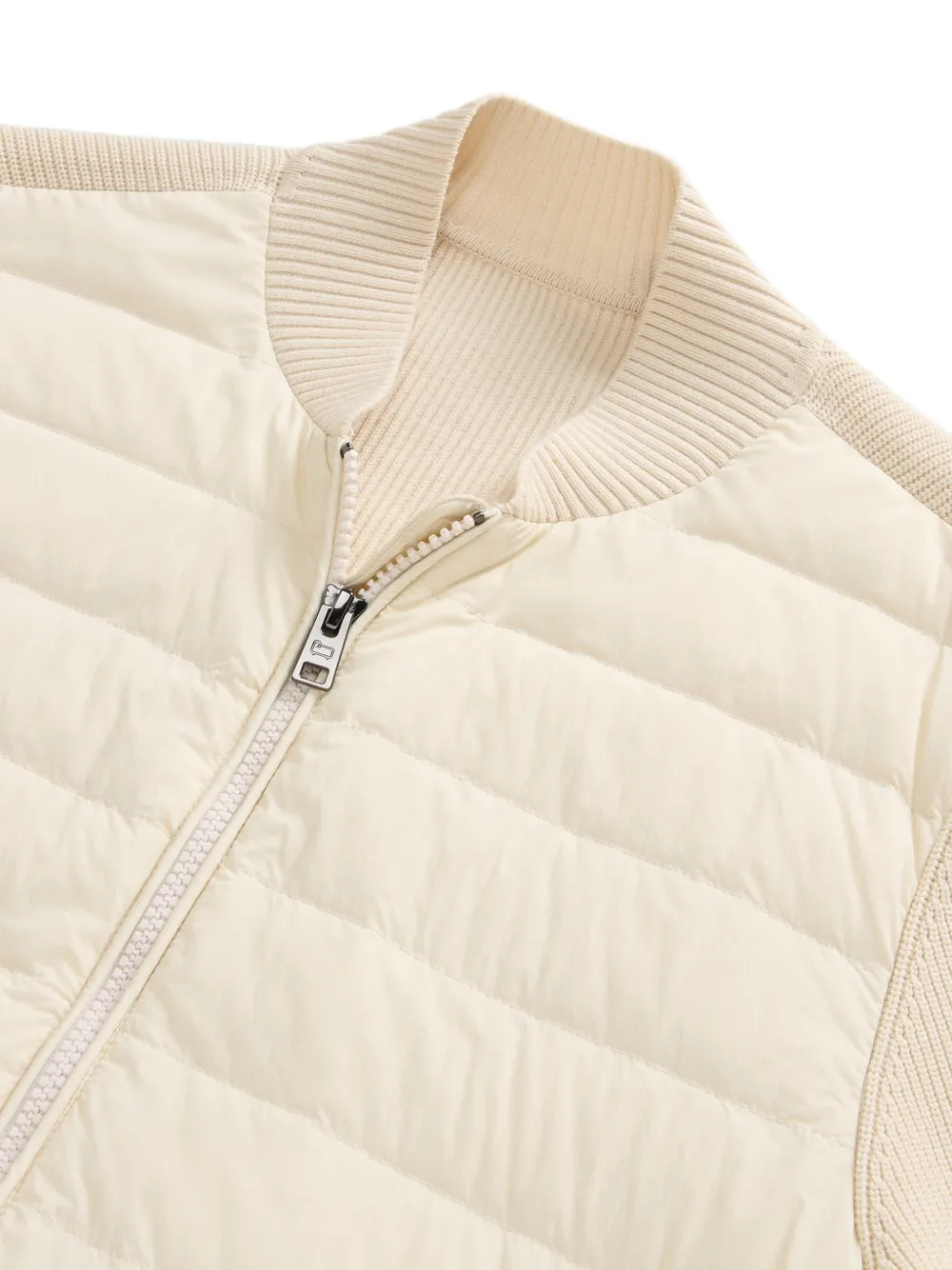  Woolrich Hybrid Bomber Jacket - Neutrals 