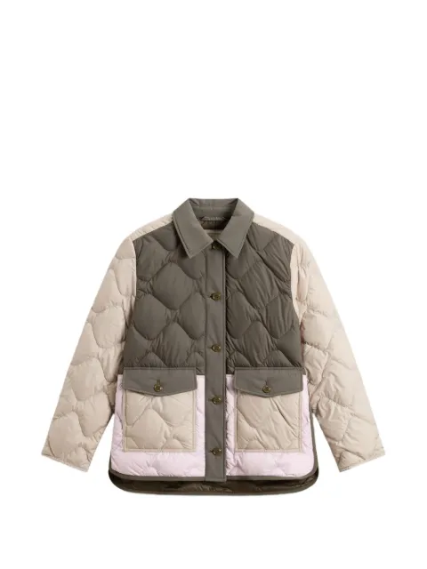 Woolrich Heritage quilted flap-pockets jacket