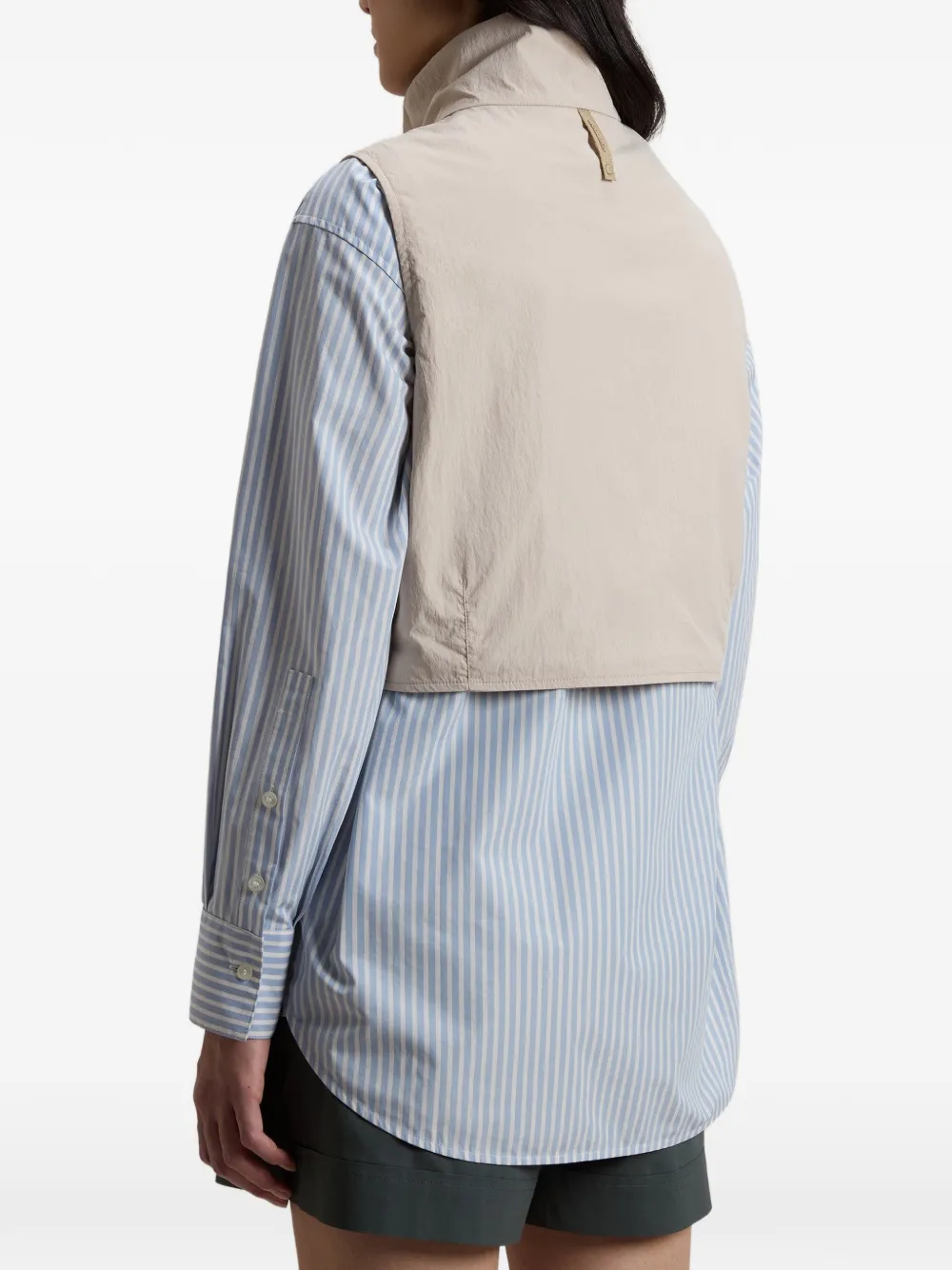 Woolrich Gelaagd gilet met rits Beige