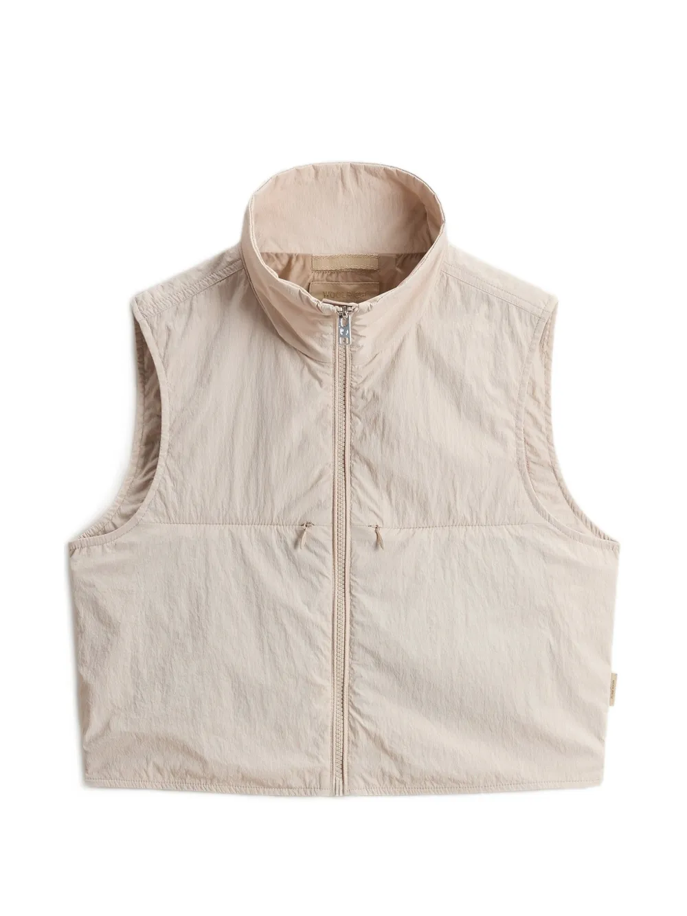 Woolrich Layering Weste mit Reißverschluss - Nude