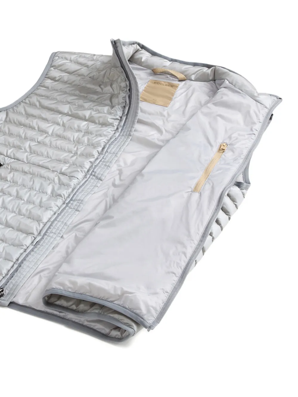 Woolrich Allen gewatteerde bodywarmer Grijs
