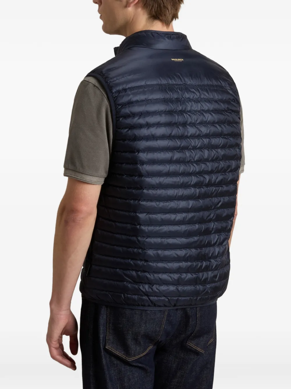 Woolrich Allen gewatteerde bodywarmer Blauw