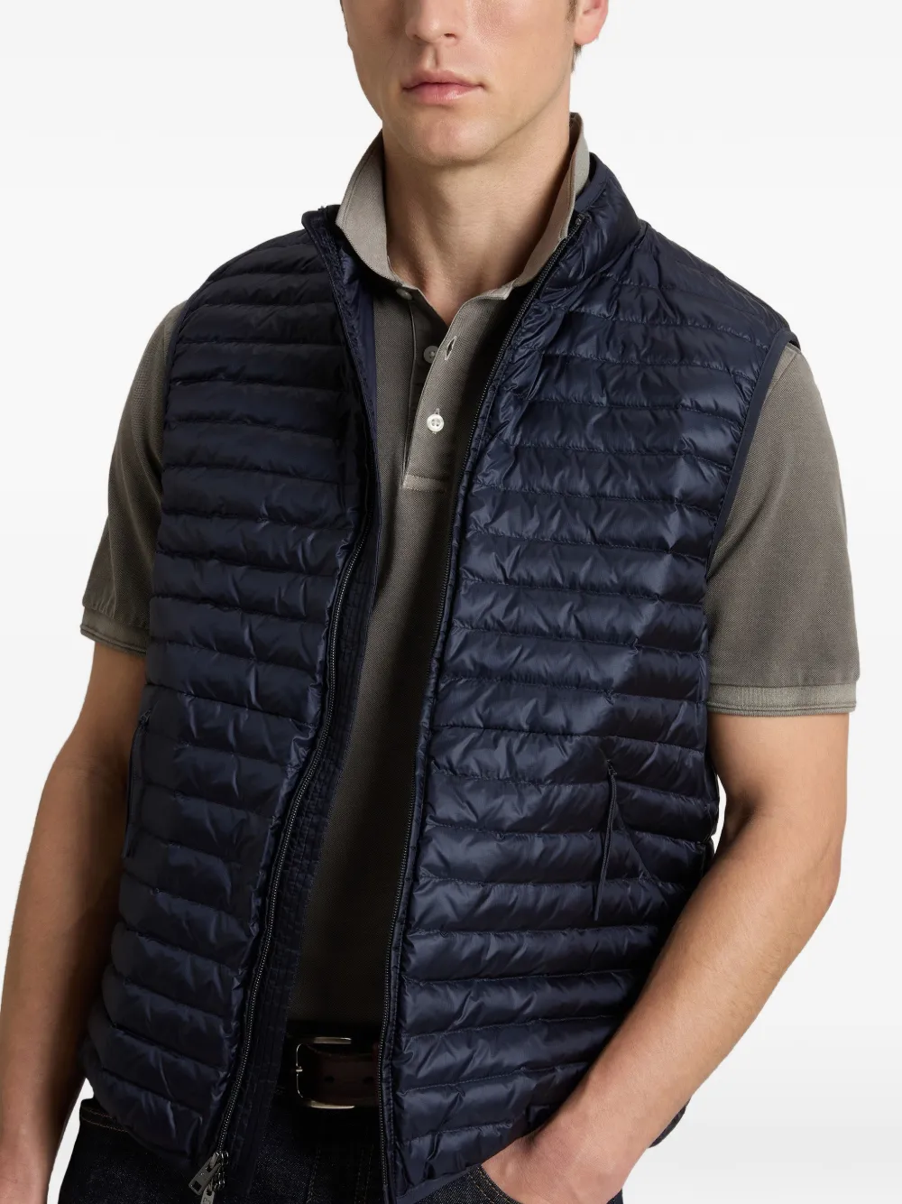 Woolrich Allen gewatteerde bodywarmer Blauw