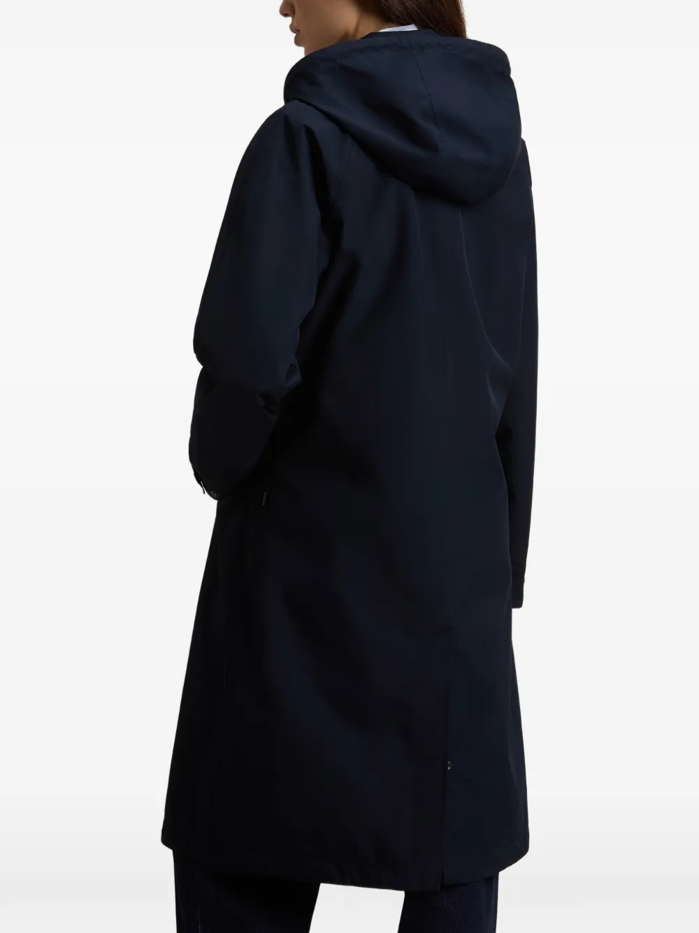 Woolrich GTX lange parka Blauw