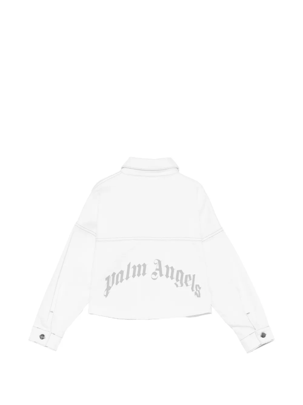 Contrast-Stitching Jacket