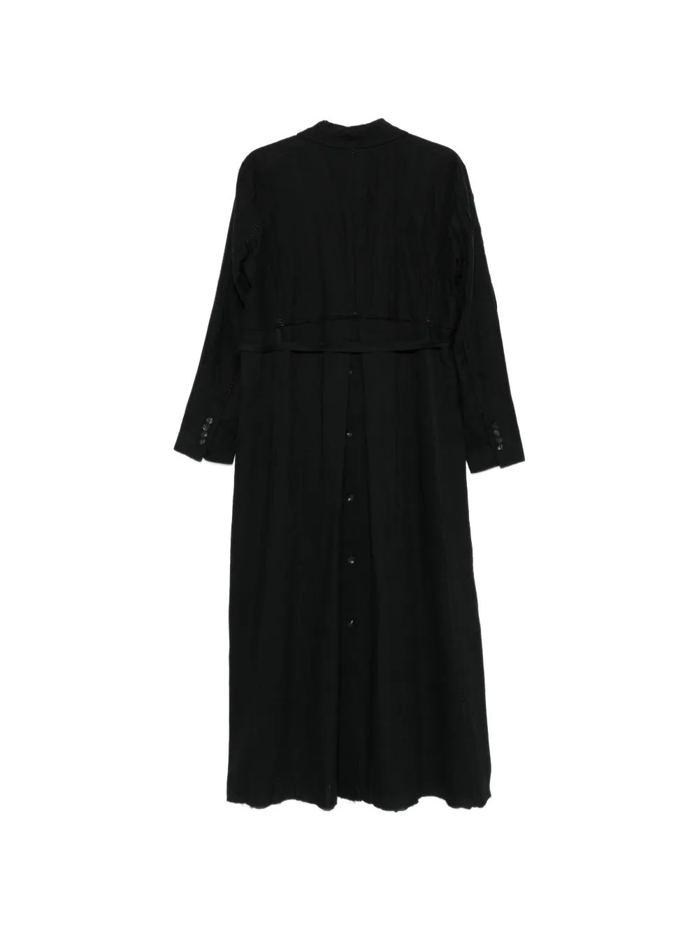  Masnada Abrigo Con Doble Botonadura - Negro 