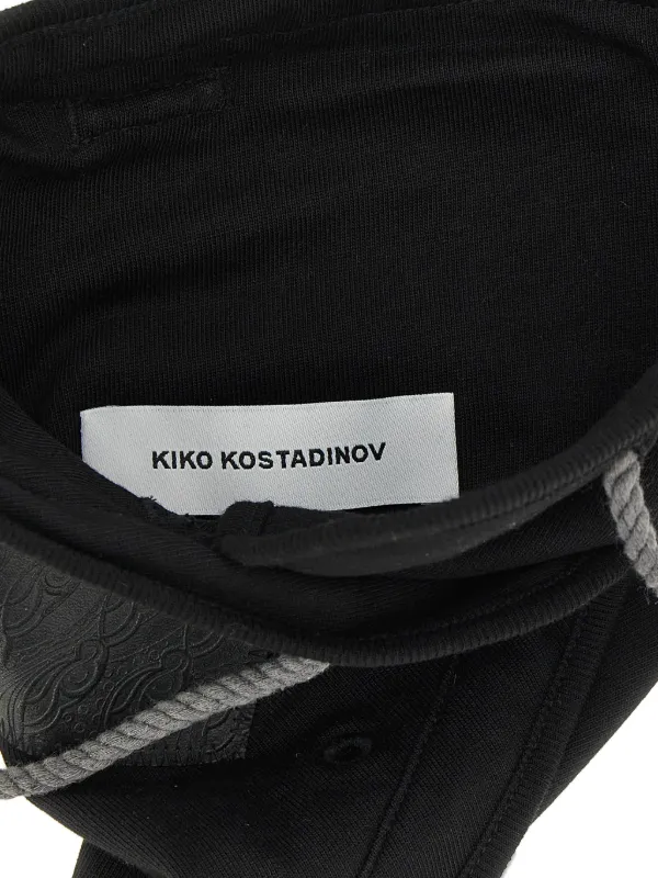 Kiko Kostadinov Hatha Messenger Bag | Black | FARFETCH ID