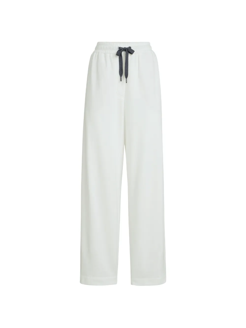 Brunello Cucinelli Pantaloni sportivi in piqué di cotone - Toni neutri