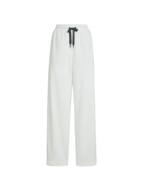 Brunello Cucinelli cotton piqué track pants