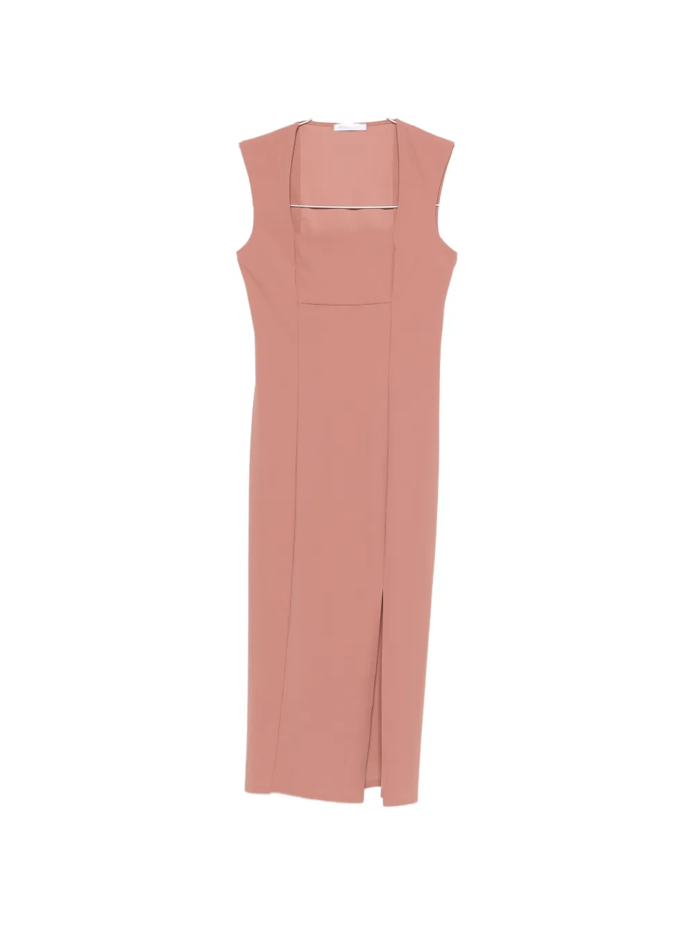 Patrizia Pepe square-neck midi dress - Rosa