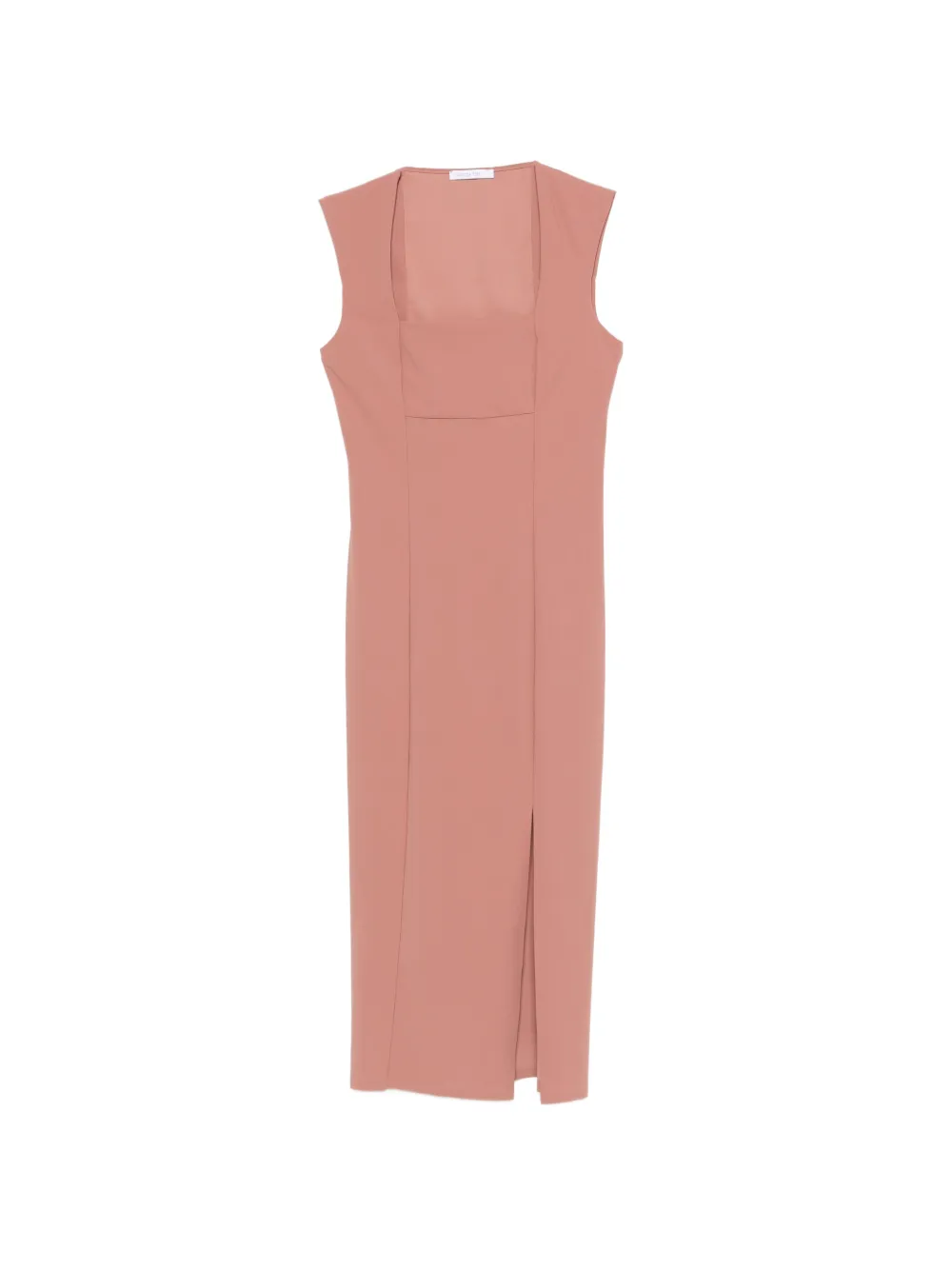 Patrizia Pepe square-neck midi dress - Rosa