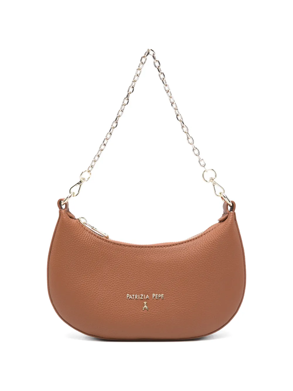 Patrizia Pepe chain-strap shoulder bag - Marrone