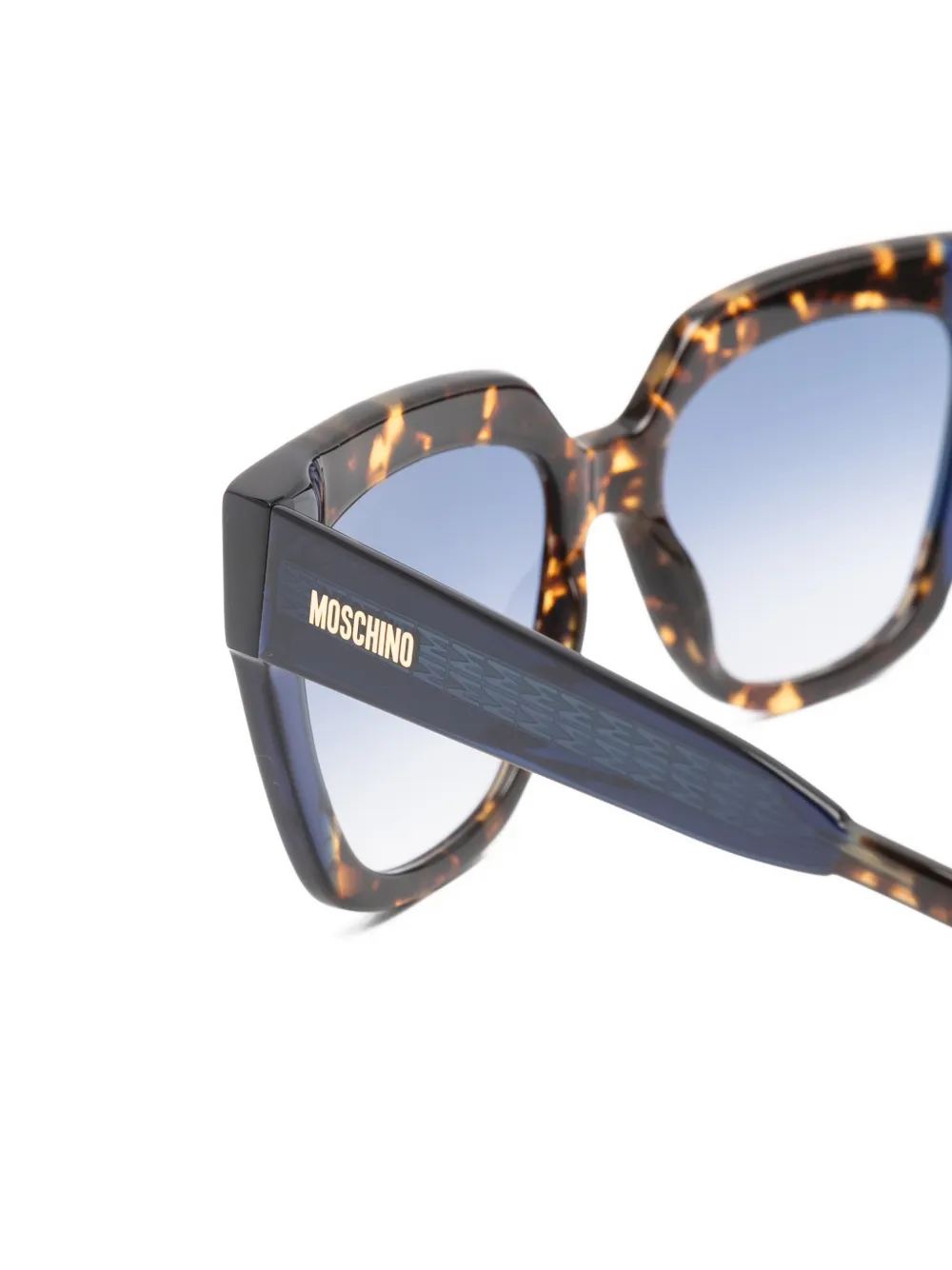  Moschino Eyewear Cat-eye Sunglasses - Brown 