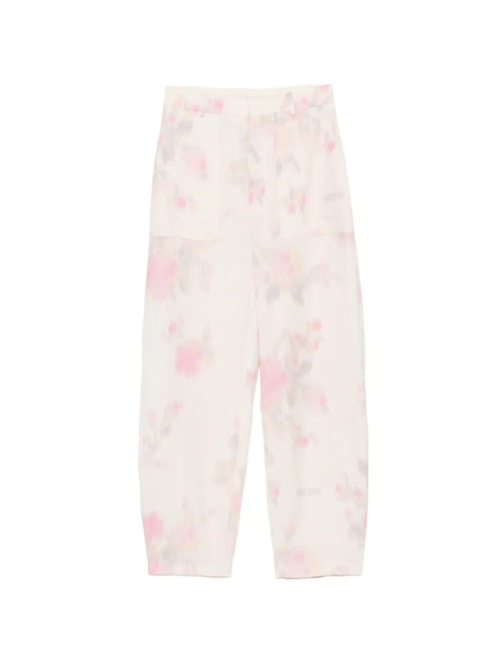 Moschino floral-print trousers - Rosa