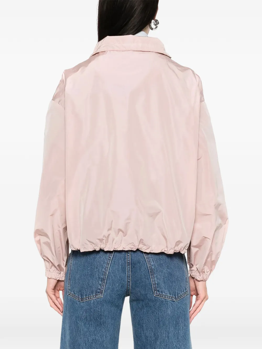 Herno Jack met hoge hals Roze