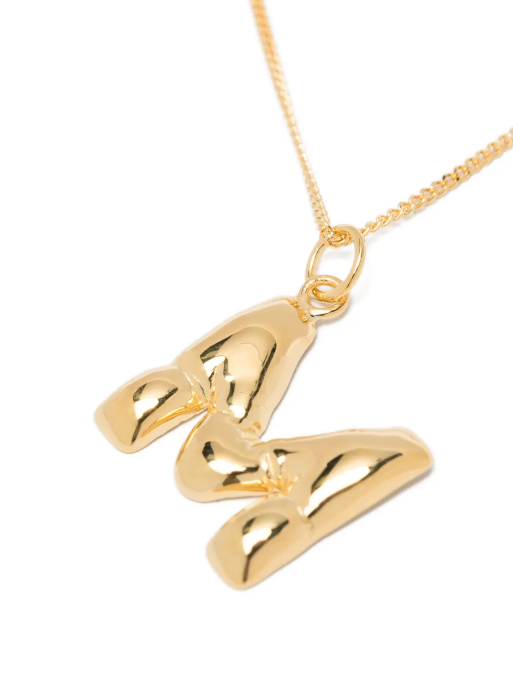  Completedworks M-initial Pendant Necklace - Gold 