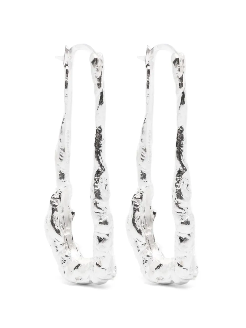 Completedworks hoops earrings - Argento