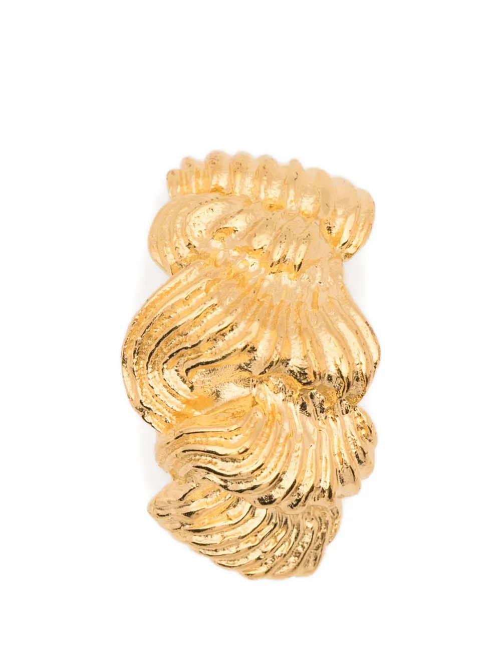 Completedworks Buttercream (Or, The Icing on the Cake) ruffled earrings - Oro