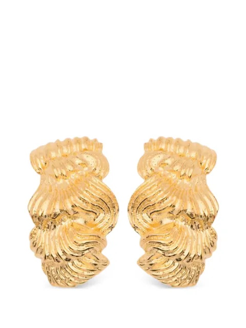 Completedworks Buttercream (Or, The Icing on the Cake) ruffled earrings