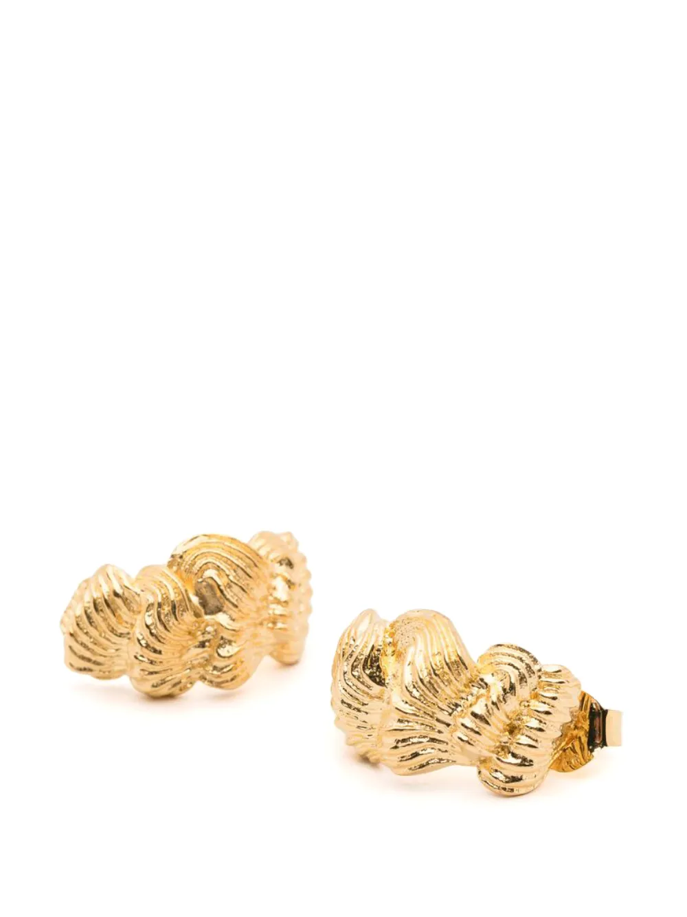  Completedworks Buttercream (or, The Icing On The Cake) Ruffled Earrings - Gold 