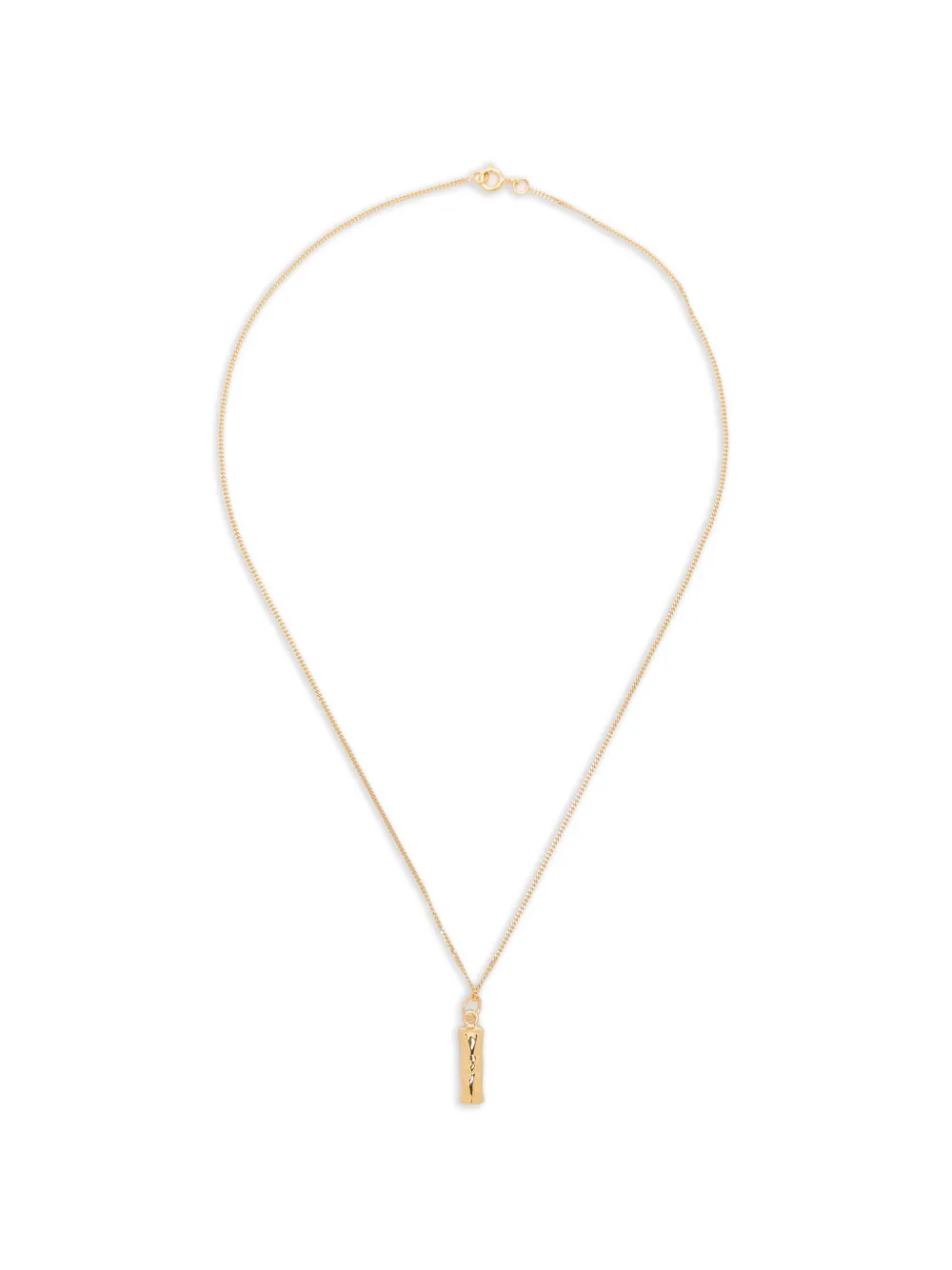 Completedworks letter I necklace - Oro
