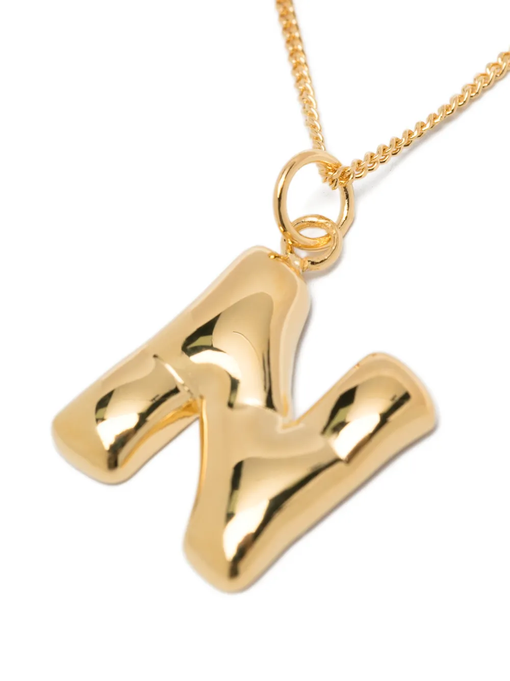 Completedworks N-initial Pendant Necklace - Gold 