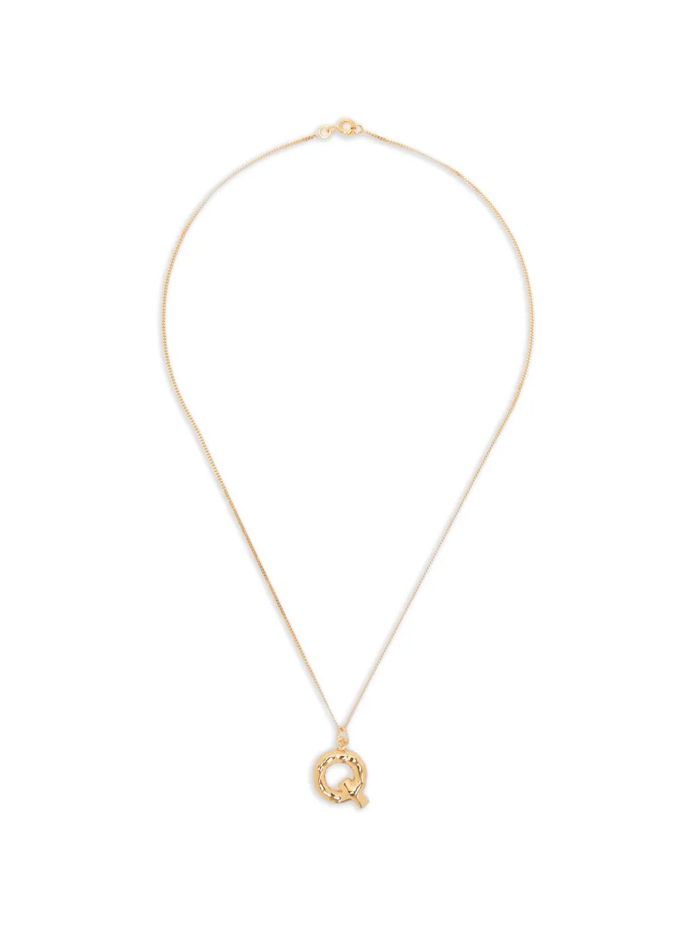 Completedworks Q-pendant necklace - Oro