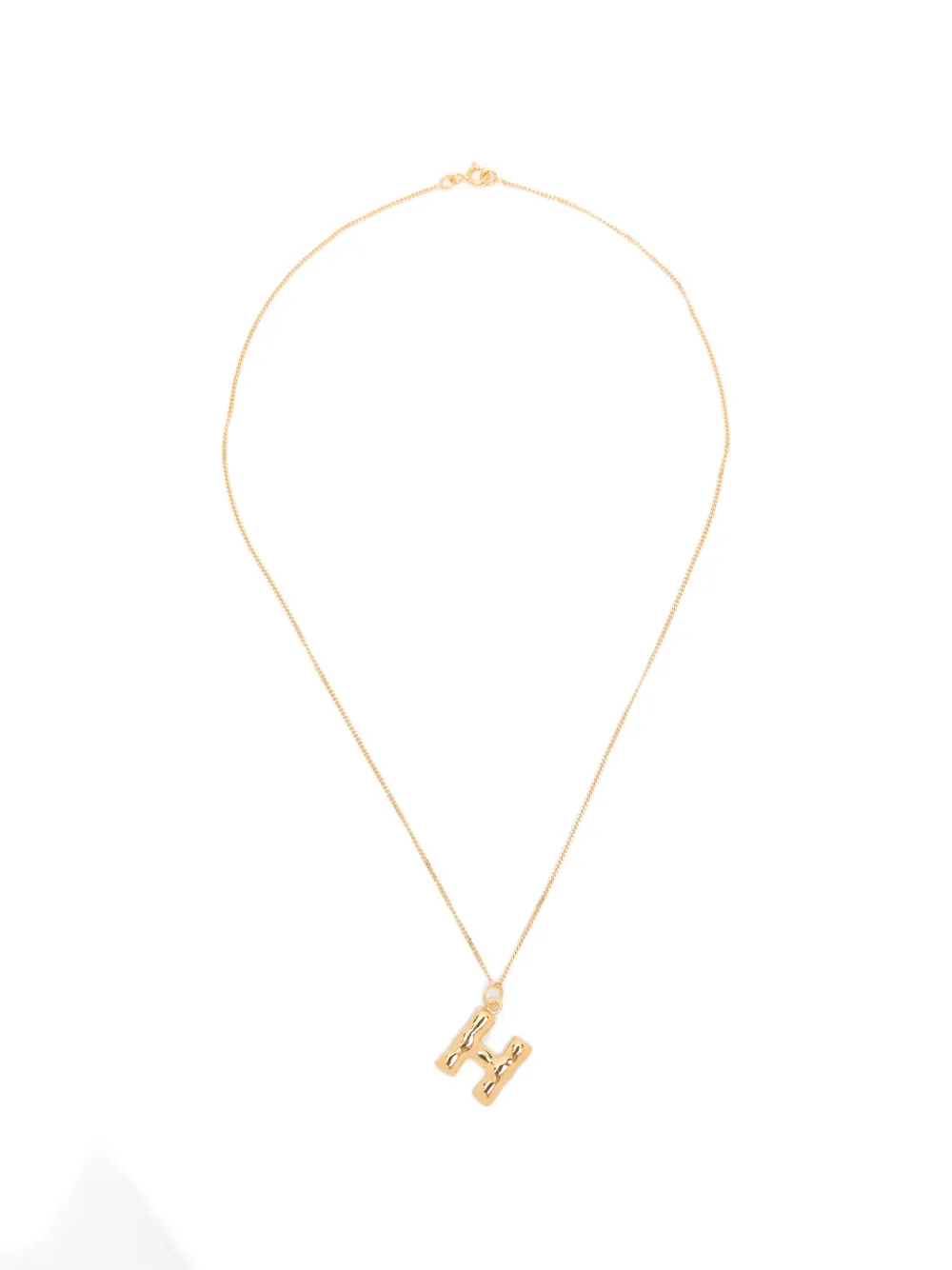 Completedworks H pendant necklace - Oro