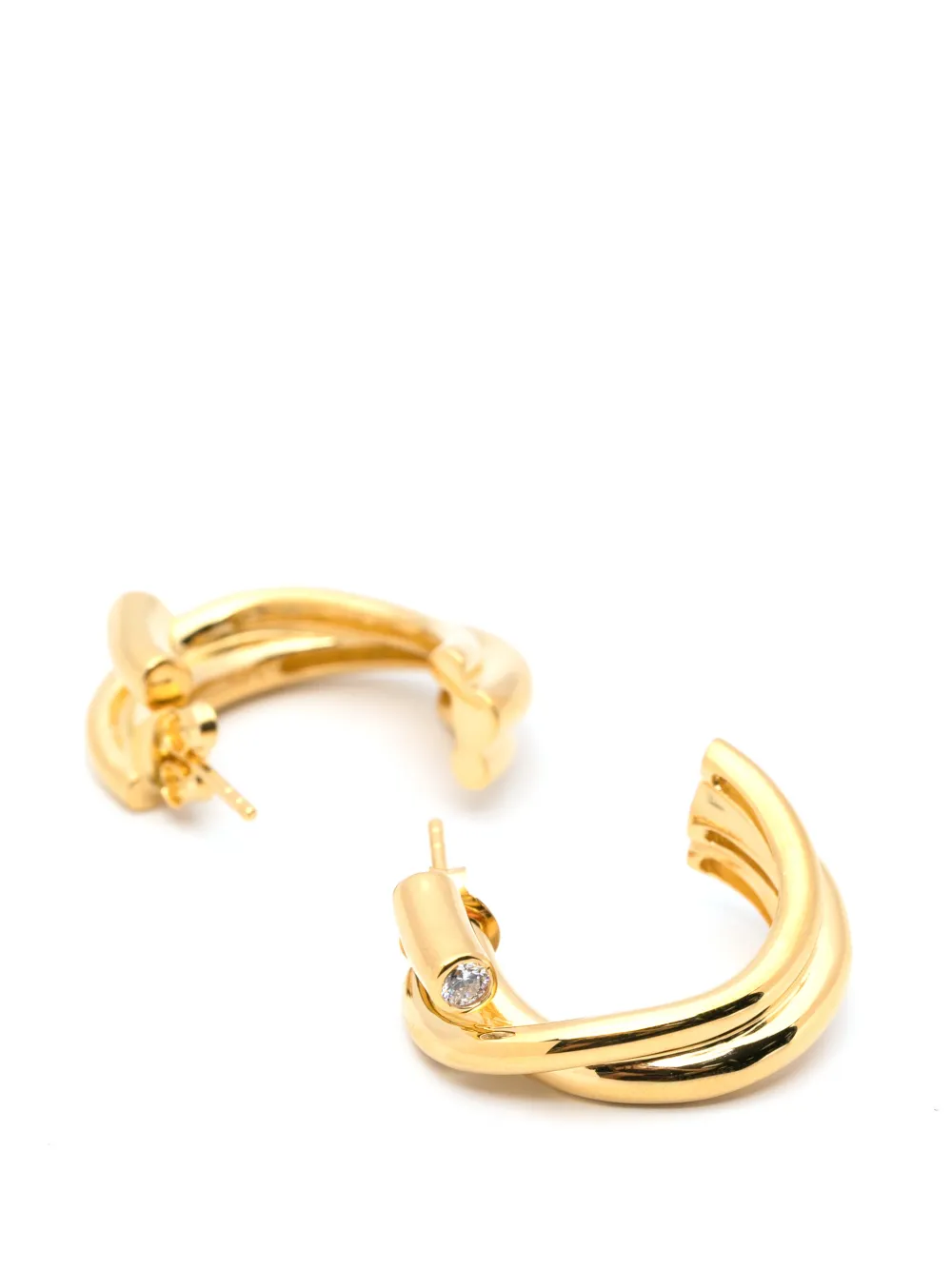  Completedworks Tubular Earrings - Gold 