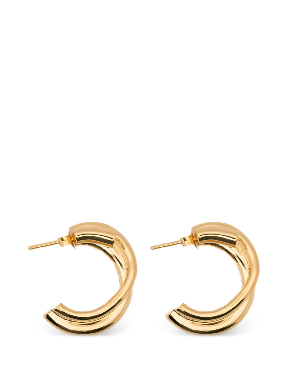 Completedworks tubular earrings - Oro