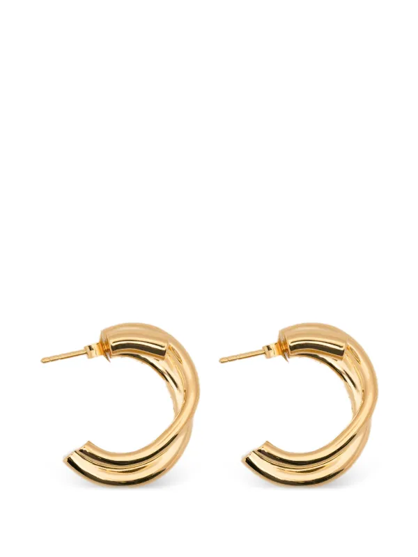 Completedworks Tubular Earrings in Gold
