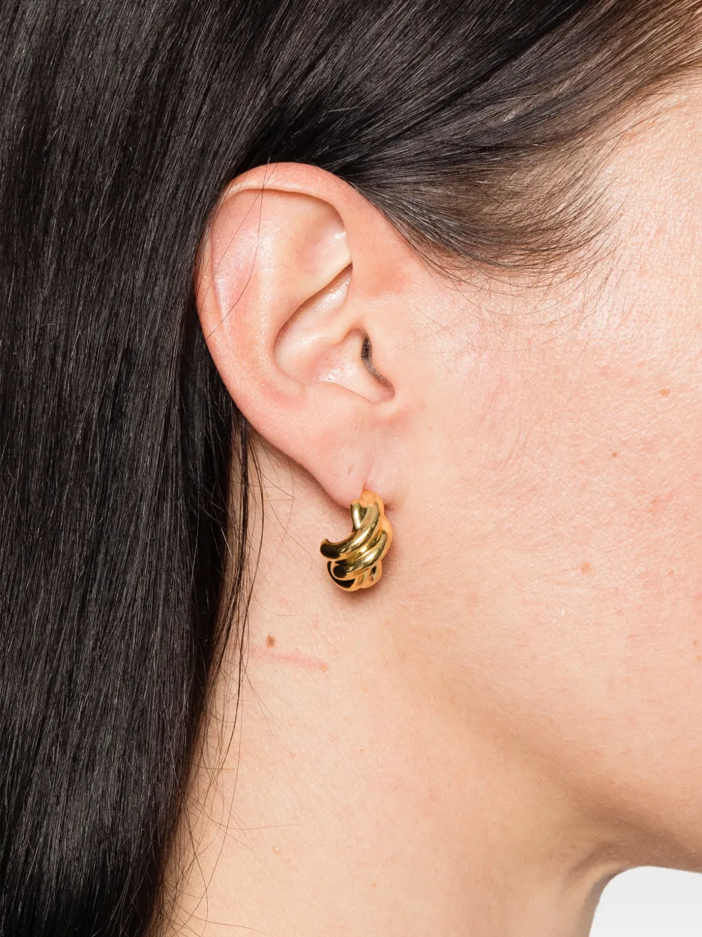 Completedworks Kettle knotted earrings - Oro