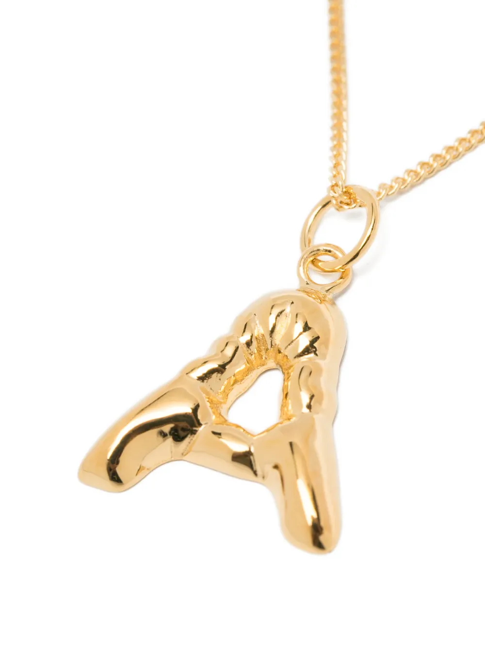  Completedworks A-initial Charm Necklace - Gold 
